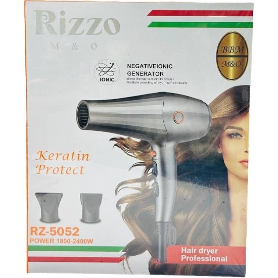 سشوار حرفه ای ریزو مدل RZ-5052 اصل با موتور سنگین و باد سرد — تصویر ۴